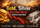 Gold, Silver Prices Rise as Dollar Weakens on US-Iran Peace Hopes