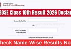 JKBOSE Class 10th Result 2026 Date and Steps to Check Marks Online
