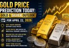 Gold Price Prediction Today: Gold & Silver Outlook for April 22, 2026