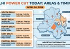 Delhi Power Cut Today: Areas, Timings for April 24