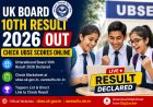 UK Board 10th Result 2026 Out: Check UBSE Scores Online