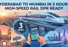 Hyderabad to Mumbai in 3 Hours: High-Speed Rail DPR Ready