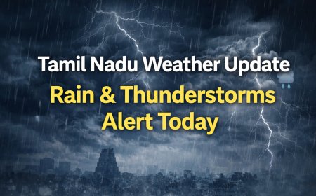 Tamil Nadu Weather News: Thunderstorms and Rain to Hit Key Regions
