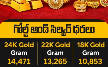 Gold Rate Today: హైదరాబాద్‌లో భారీగా తగ్గిన బంగారం ధరలు, 22K-24K తాజా రేట్లు
