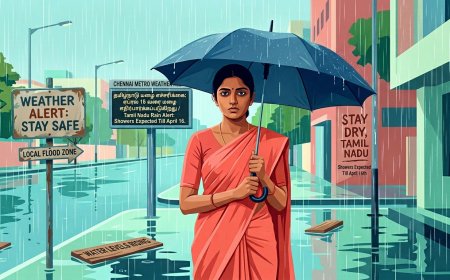 Tamil Nadu Rain Alert: Showers Expected Till April 16