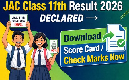 JAC Class 11 Result 2026 Declared: Check Scores at jacresults.com