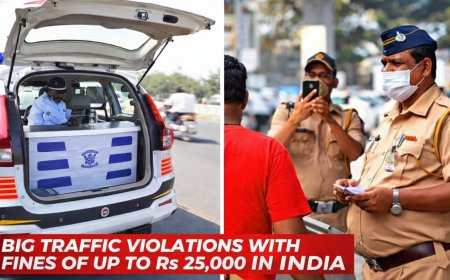 Bhadohi Traffic Drive: 216 Challans, ₹2.61 Lakh Fine