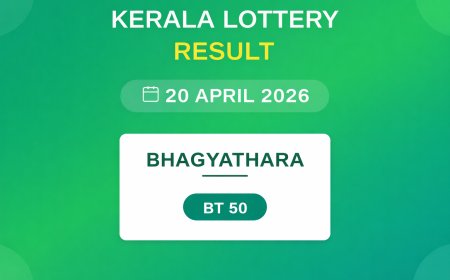 Kerala Lottery Result Today: Bhagyathara BT-50 Winning Numbers