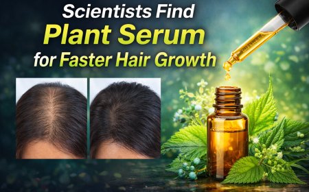 Scientists Find Plant Serum for Faster Hair Growth