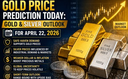 Gold Price Prediction Today: Gold & Silver Outlook for April 22, 2026