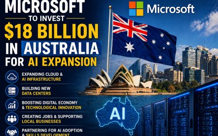 Microsoft to Invest $18 Billion in Australia for AI Expansion