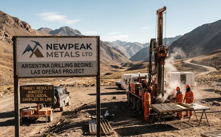 NewPeak Metals Ltd Argentina Drilling Begins at Las Opeñas | Tansey Results Awaited