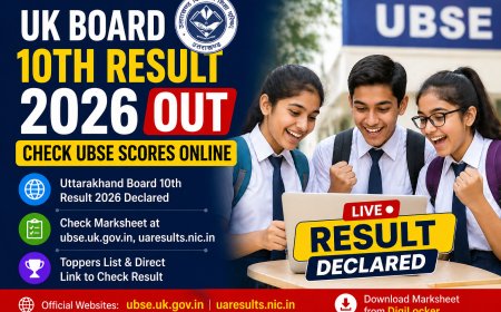 UK Board 10th Result 2026 Out: Check UBSE Scores Online