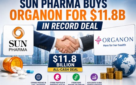Sun Pharma Buys Organon for $11.8B in Record Deal