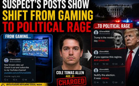Suspect’s Posts Show Shift from Gaming to Political Rage