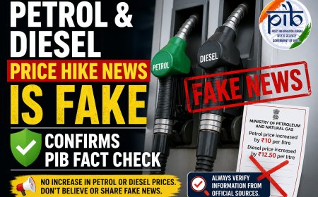 Petrol & Diesel Price Hike News is Fake, Confirms PIB Fact Check