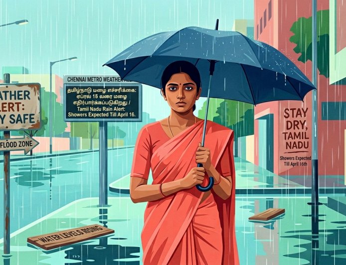 Tamil Nadu Rain Alert: Showers Expected Till April 16