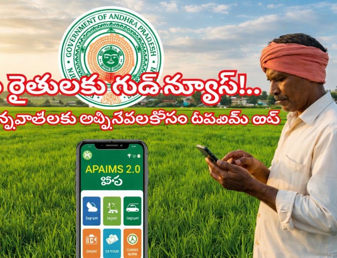 AP Farmers Good News: New AIMS 2.0 App for Services