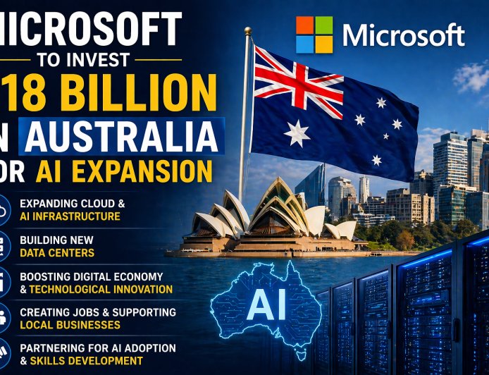 Microsoft to Invest $18 Billion in Australia for AI Expansion