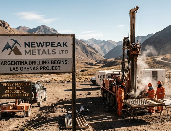 NewPeak Metals Ltd Argentina Drilling Begins at Las Opeñas | Tansey Results Awaited