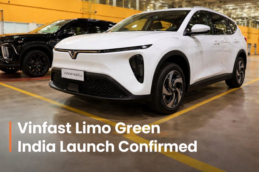 VinFast Limo Green Teased in India | Launch Expected on April 15