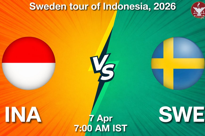 Indonesia vs Sweden 1st T20I Live Score 2026: Sweden 117/6 After 19 Overs