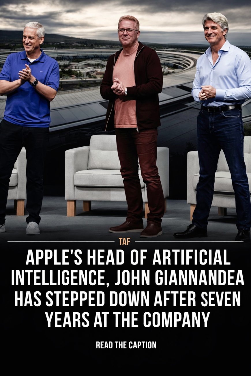 Apple AI Chief John Giannandrea to Exit This Week After Role Cutback