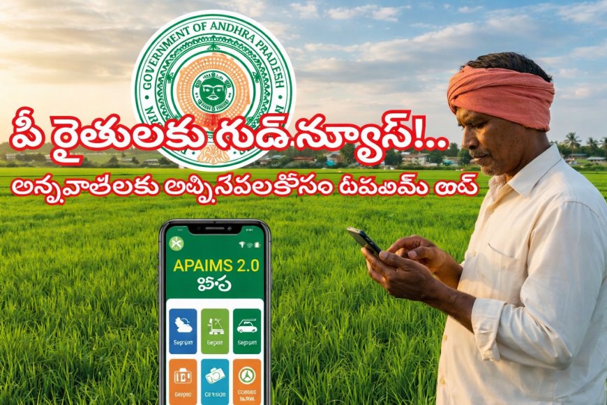 AP Farmers Good News: New AIMS 2.0 App for Services