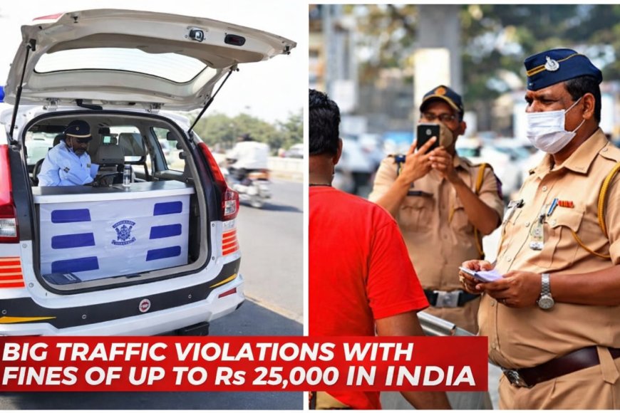 Bhadohi Traffic Drive: 216 Challans, ₹2.61 Lakh Fine