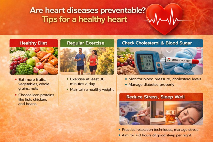 గుండె వ్యాధులు రాకుండా ఉండాలంటే? పాటించాల్సిన ముఖ్యమైన ఆరోగ్య చిట్కాలు