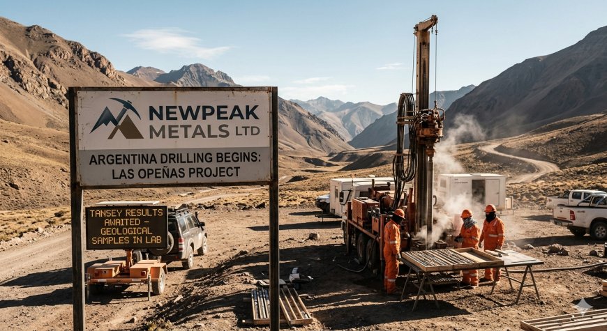 NewPeak Metals Ltd Argentina Drilling Begins at Las Opeñas | Tansey Results Awaited