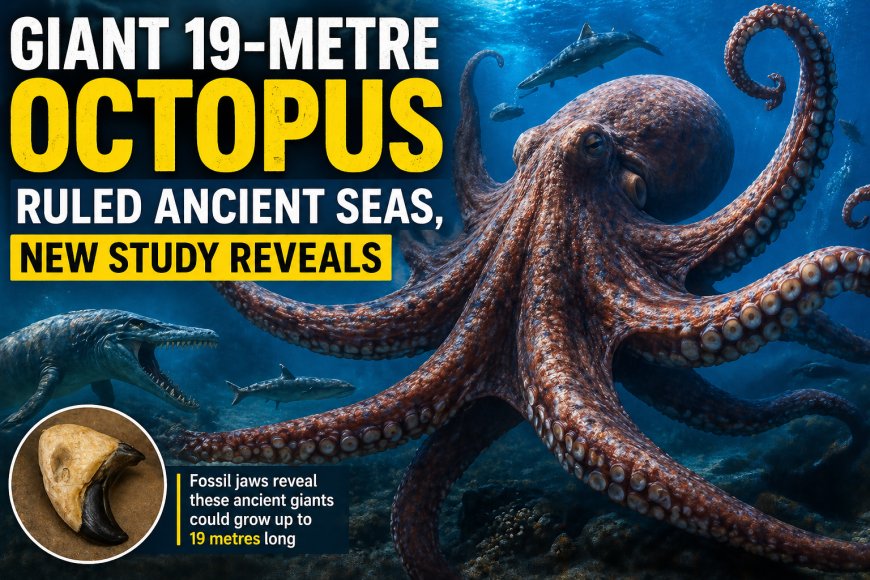 Giant 19-Metre Octopus Ruled Ancient Seas, New Study Reveals