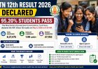 TN 12th Result 2026 Declared: 95.20% Students Pass