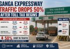Ganga Expressway Traffic Drops 50% After Toll Tax Begins