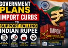Government Plans Import Curbs to Support Falling Indian Rupee