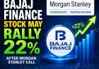 Bajaj Finance Stock May Rally 22% After Morgan Stanley Call