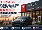 Tesla Plans Sales and Service Centre Expansion in Hyderabad