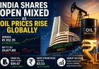 India Shares Open Mixed as Oil Prices Rise Globally