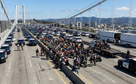 Bay Bridge Traffic Halted After Dirt Bike Takeover, 70 Seized