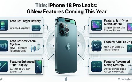 iPhone 18 Pro Leaks: 6 New Features Coming This Year