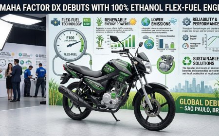 Yamaha Factor DX Debuts With 100% Ethanol Flex-Fuel Engine