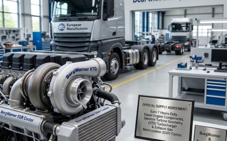 BorgWarner Secures Euro 7 Diesel Engine Supply Deal with European OEM