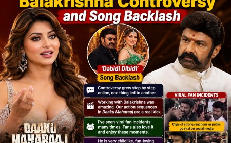 Urvashi Rautela Reacts to Balakrishna Controversy and Song Backlash