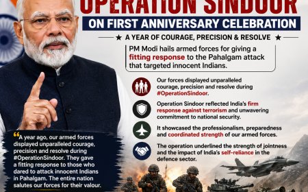 PM Modi Praises Operation Sindoor on First Anniversary Celebration