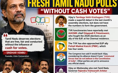 Sridhar Vembu Calls for Fresh Tamil Nadu Polls Without Cash Votes