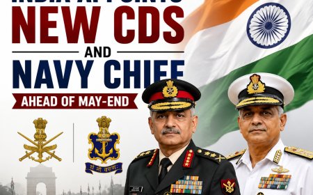India Appoints New CDS and Navy Chief Ahead of May-End