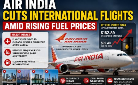 Air India Cuts International Flights Amid Rising Fuel Prices