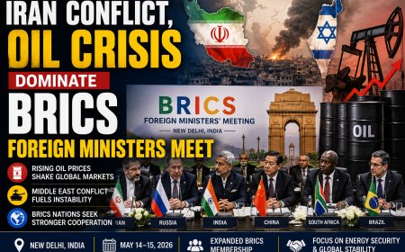Iran Conflict, Oil Crisis Dominate BRICS Foreign Ministers Meet