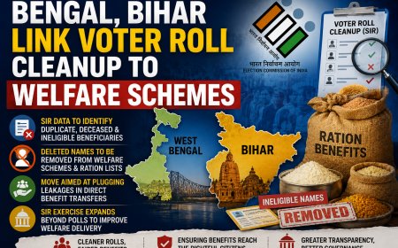 Bengal, Bihar Link Voter Roll Cleanup to Welfare Schemes