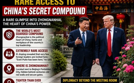Why Xi Jinping Gave Trump Rare Access to China’s Secret Compound